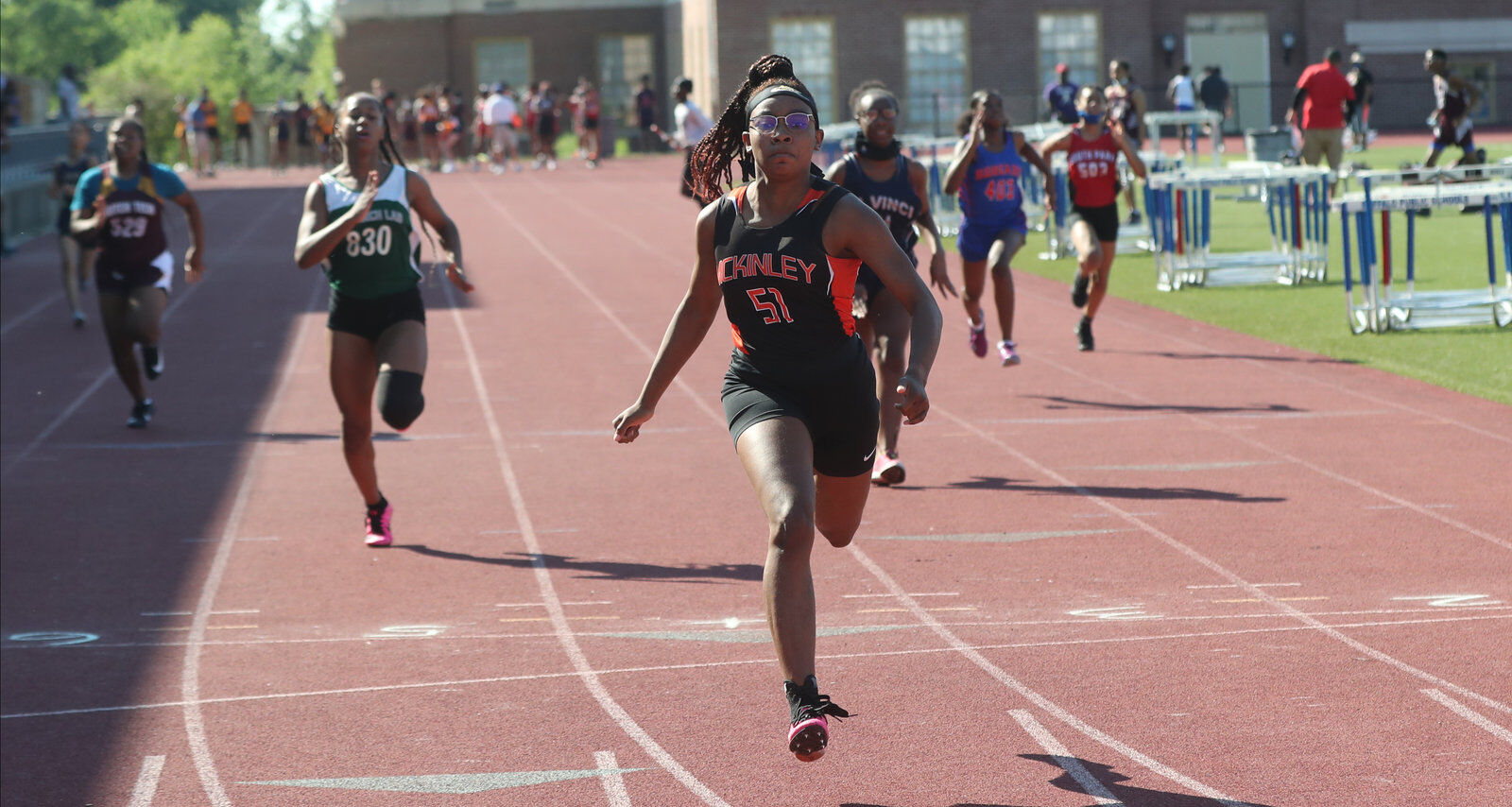 Day 1 of the All-High track and field championships